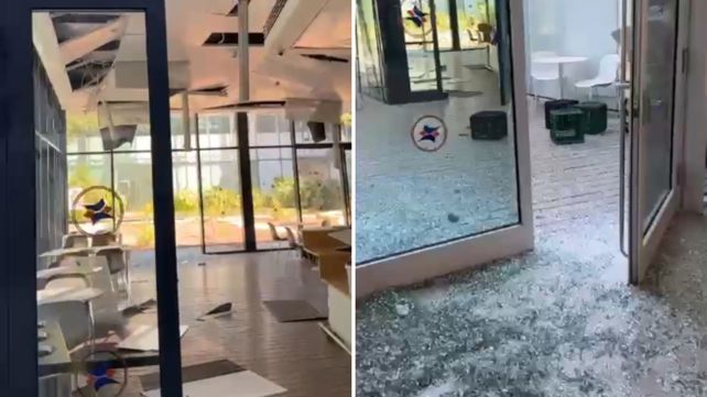 פגיעה בנמל התעופה רמון
