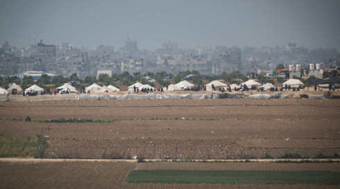 צה"ל עצר 4 פלסטינים לא חמושים שחדרו מעזה לישראל