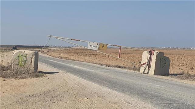 בשל התרעה על אירוע ביטחוני: מחסומים נפרסו בעוטף עזה, 19.10.20