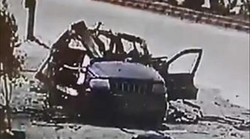 נמלטים ולוקחים ציוד: תיעוד התקיפה נגד הרכב של חיזבאללה בגבול סוריה-לבנון