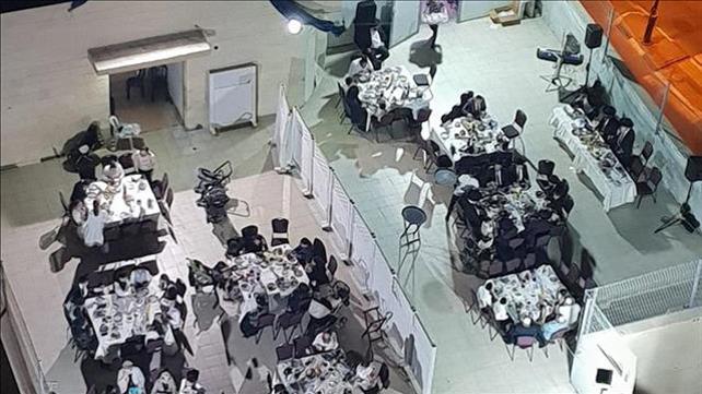 גג תלמוד תורה פרי חדש בבני ברק, יוני 2020