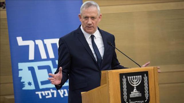 בני גנץ - צילום: הדס פרוש, פלאש 90