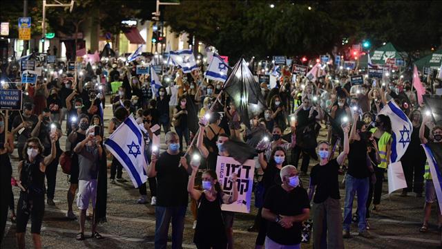 הפגנה בכיכר רבין בתל אביב | 17.10.2020 - תומר נויברג, פלאש 90