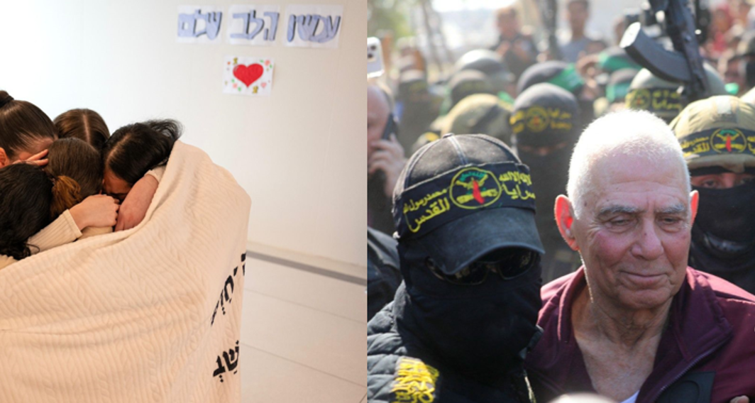 גדי מוזס ברגעי השחרור ואיחוד חמש התצפיתניות