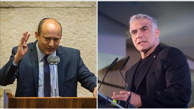יאיר לפיד ונפתלי בנט נתפלי בנט ויאיר לפיד