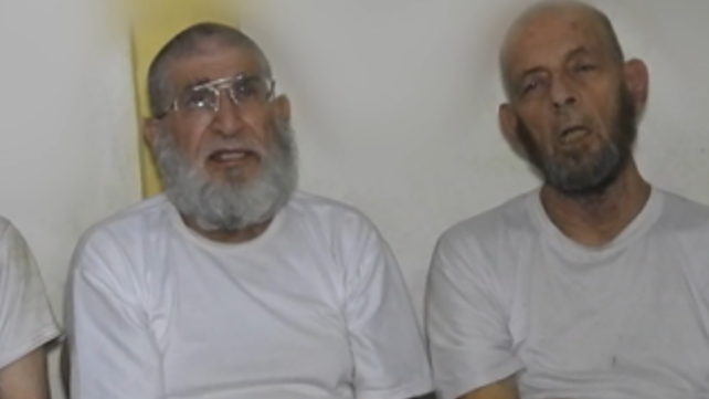 חיים פרי ויורם מצגר בשבי