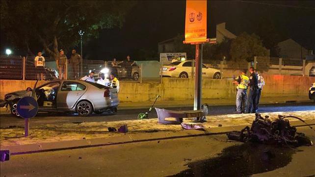 תאונת דרכים באשקלון 29.8.19