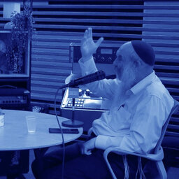 שמחה ואמונה: יצחק מאיר מארח את הרב יהושע שפירא