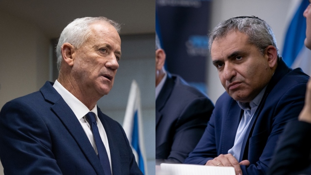 זאב אלקין ובני גנץ