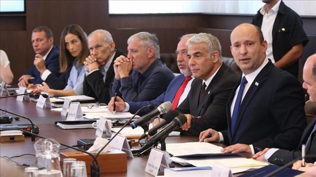 ישיבת ממשלת בנט-לפיד, 20.06.21
