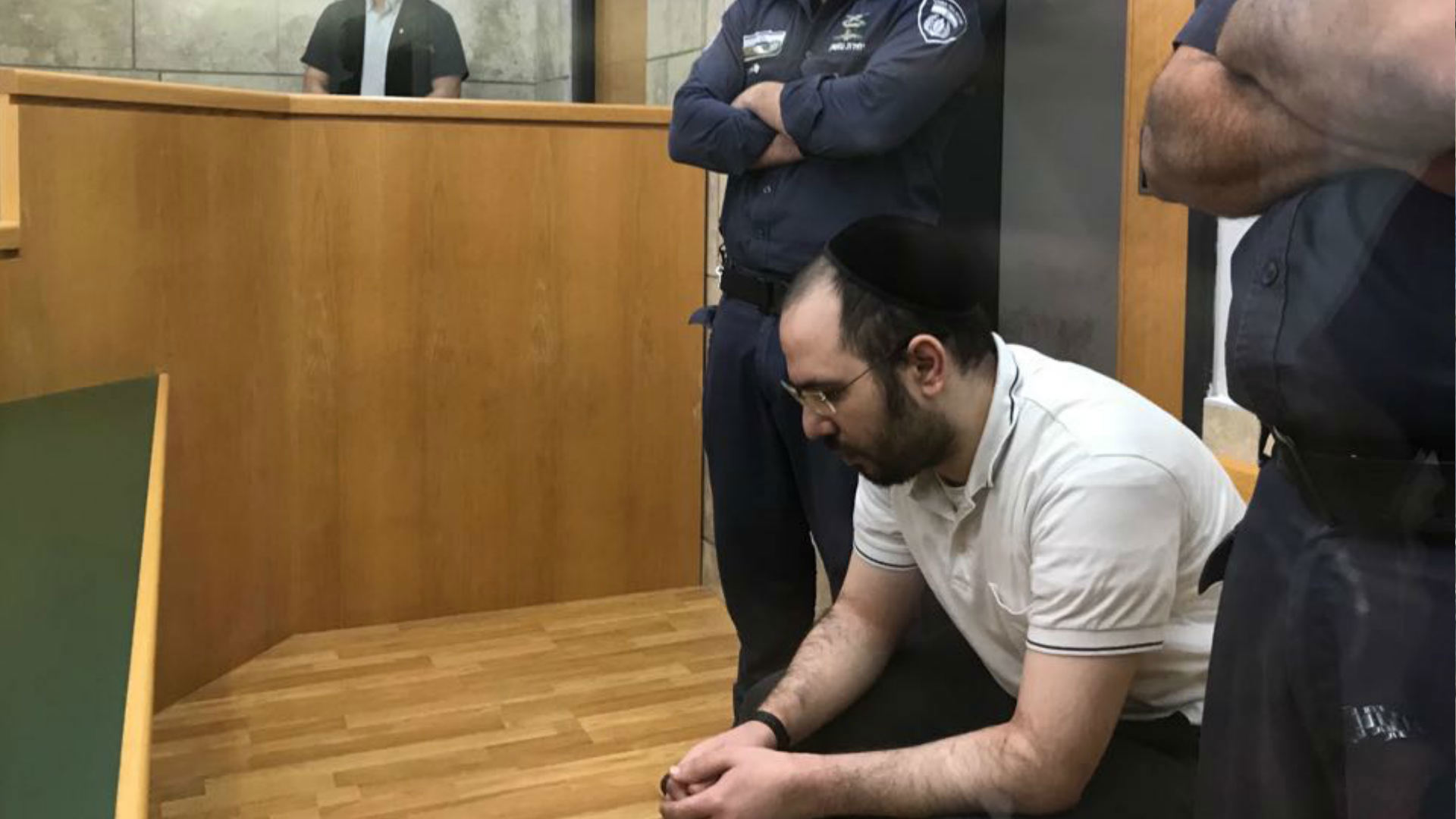 נדב סלע בעת הכרעת הדין