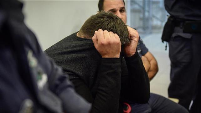 ברק בן עמי, האב החשוד ברצח בהוד השרון בדיון בהארכת מעצרו בבימ"ש בפתח תקווה, 08.03.20