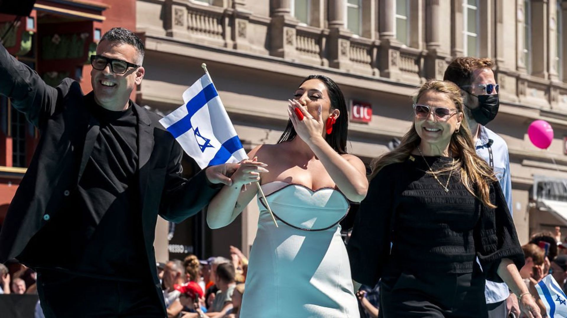 יובל רפאל באירוע השטיח הטורקיז בבזל, היום