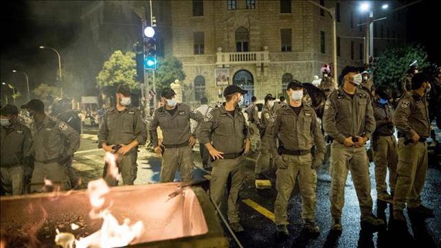 ההפגנה מול מעון ראש הממשלה 14.7.20