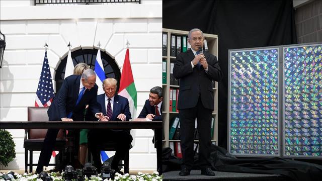נתניהו בנאום הגרעין, נתניהו בהסכמי אברהם