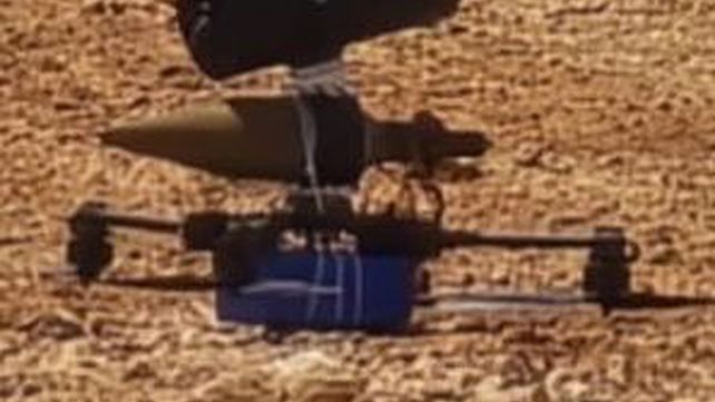 רחפן נפץ של חיזבאללה שאותר בצפון הארץ