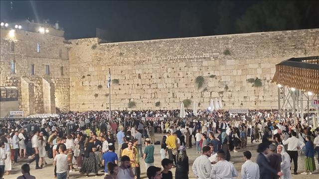 כותל, תשעה באב 6.8.22