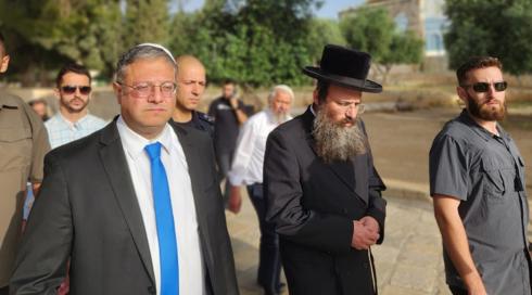 בן גביר בהר הבית: "איומי חמאס לא יעזרו - אנחנו בעלי הבית"