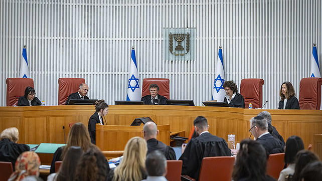 שופטי בג"ץ, יולי 2026