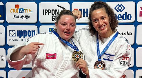 רז הרשקו מקדישה את המדלייה לג'ודוקא שנפל ב-7 באוקטובר