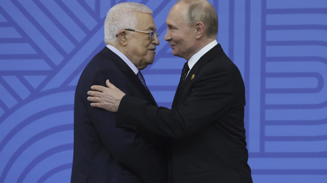 פוטין ומחמוד עבאס