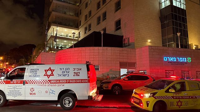 זירת השריפה בבני ברק