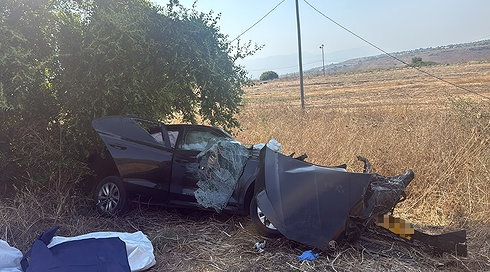 תאונה קטלנית ברמת הגולן: בן 35 נהרג, תשעה נפצעו
