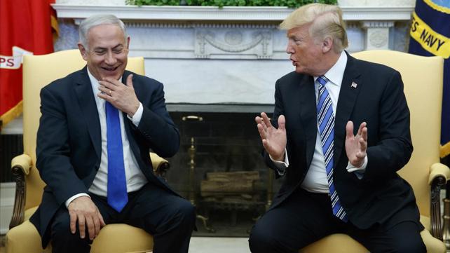 דונלד טראמפ ובנימין נתניהו