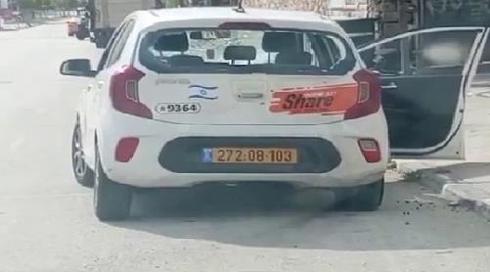 תיעוד: תיירים גרמנים נכנסו עם רכב לשכם - והותקפו