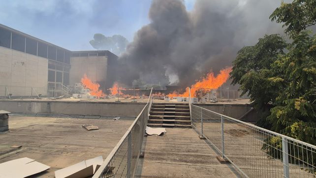 שריפה במוזיאון ישראל בירושלים