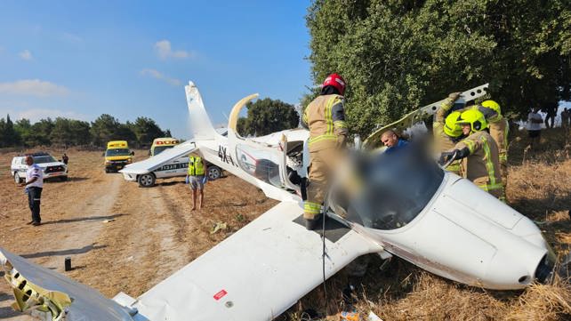 התרסקות המטוס הקל סמוך לבנימינה