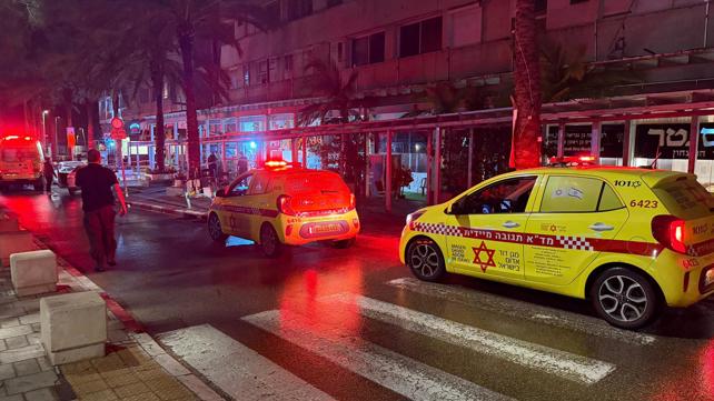 זירת הירי בהרצליה