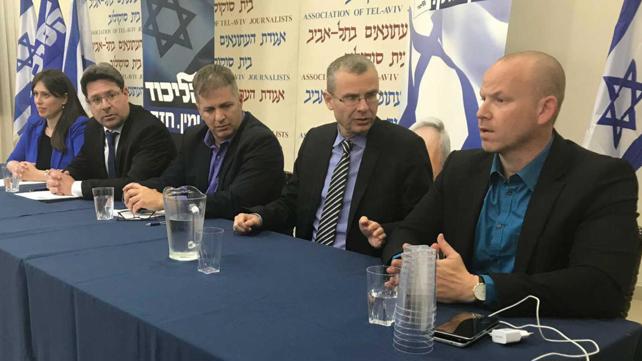 מסיבת עיתונאים של הליכוד