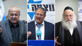 יצחק גודקנופף, איתמר בן גביר ואחמד טיבי