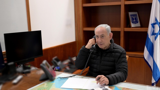 נתניהו משוחח עם טראמפ