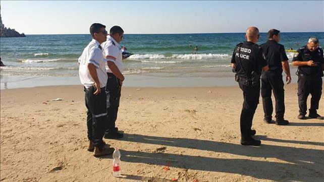 כוחות ההצלחה בחיפוש הנעדרים מול חוף אשקלון, אוגוסט 2019