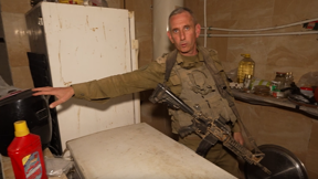 דובר צה"ל בבונקר של כוח רדואן בדרום לבנון