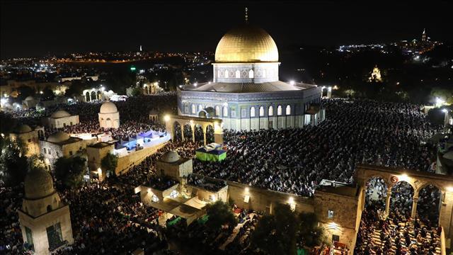 לילת אל קדר, רמדאן, הר הבית, אל אקצא, 27.4.22