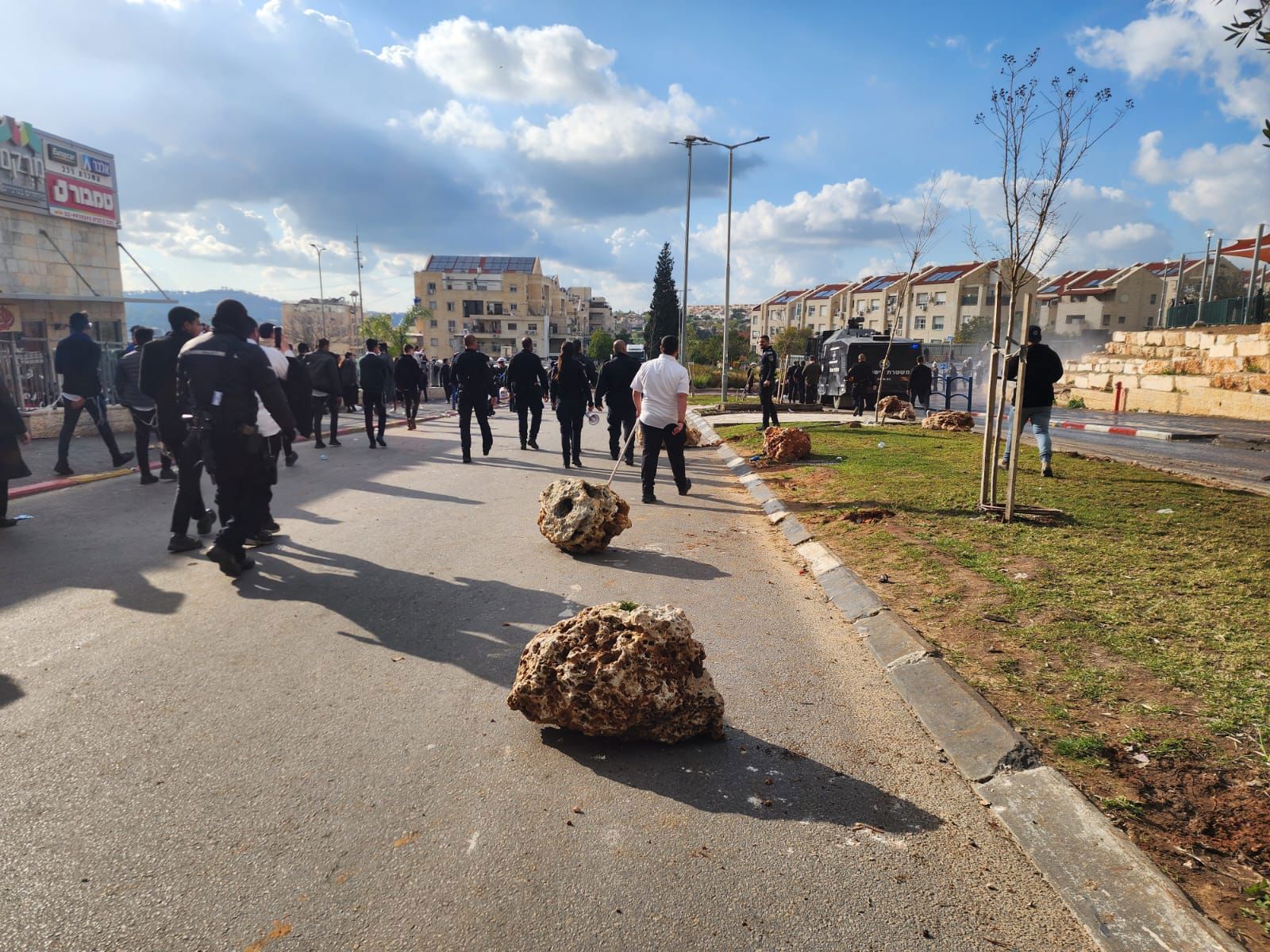 מחאה על לקיחת גופת חרדי בן 13, 06.02.24