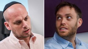 ארי רוזנפלד (מימין) ואלי פלדשטיין