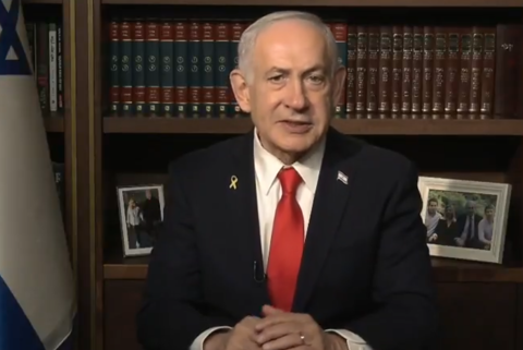 ראש הממשלה בנימין נתניהו בסרטון שפרסם, דצמבר 2025