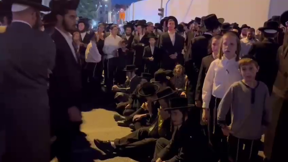 מחאה של חרדים קיצונים נגד עבודות הרכבת הקלה בירושלים 11.06.23