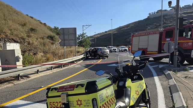 פיצוץ רכב בצפון