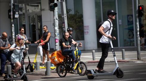 הממשלה תתמוך בחובת לוחית זיהוי לקורקינט חשמלי