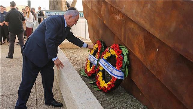 נתניהו בטקס האזכרה לחללי האלטלנה, 2018