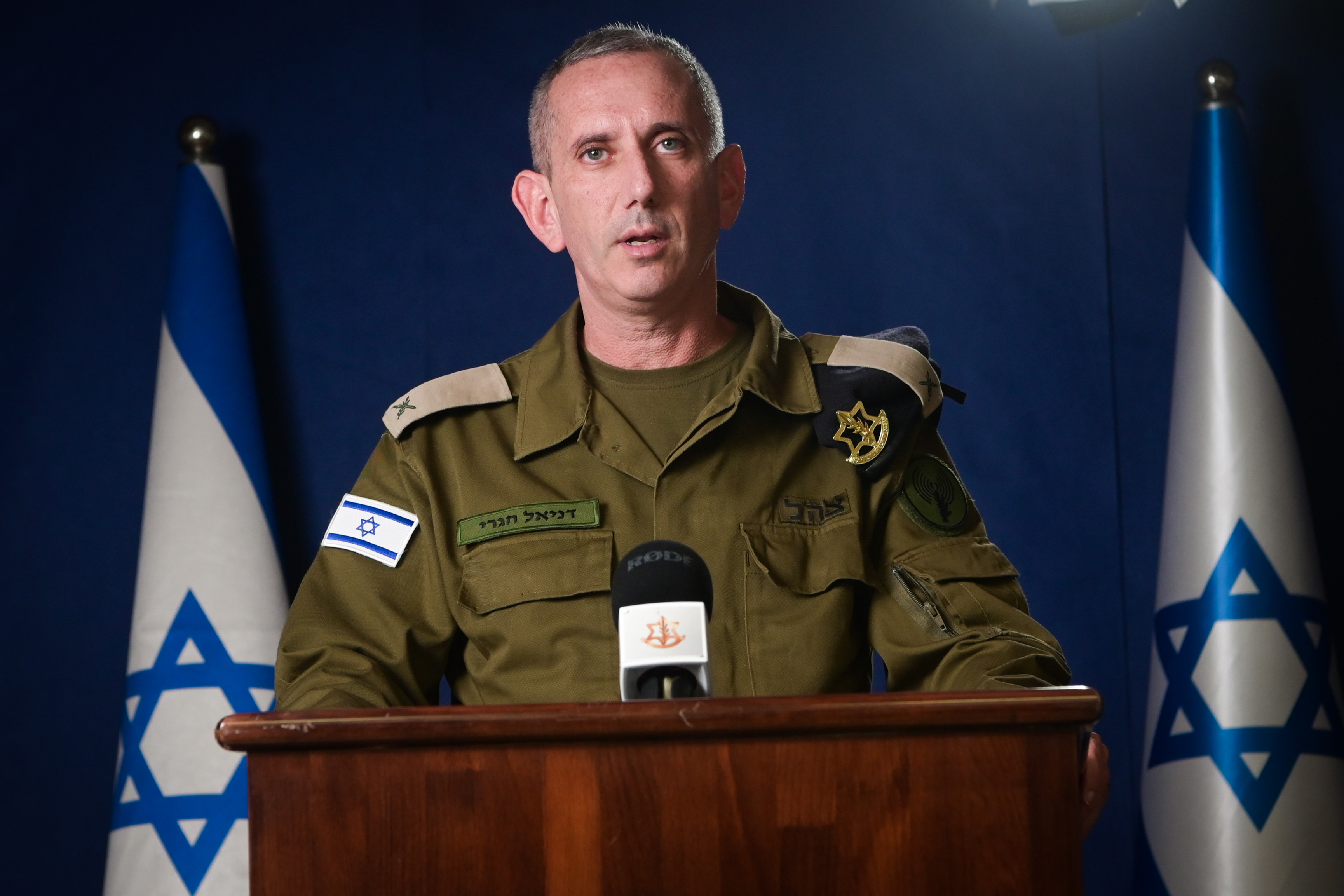 דובר צה"ל דניאל הגרי