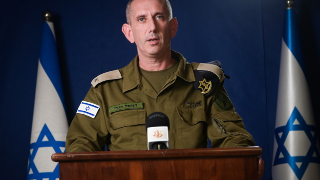 דובר צה"ל דניאל הגרי