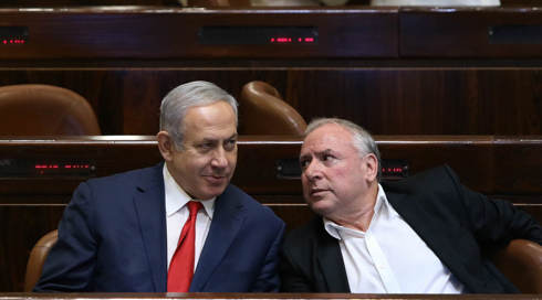 נתניהו ואמסלם החליטו: חוק הגיוס לא יעלה להצבעה