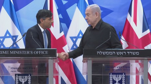 נתניהו לרה"מ בריטניה: "זה הקרב של ישראל ושל העולם החופשי"