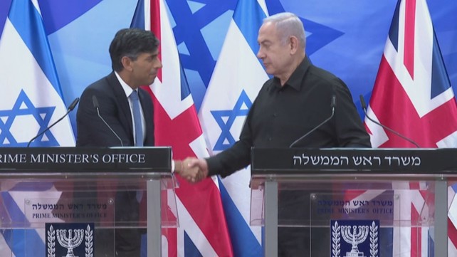 ראש ממשלת בריטניה ונתניהו